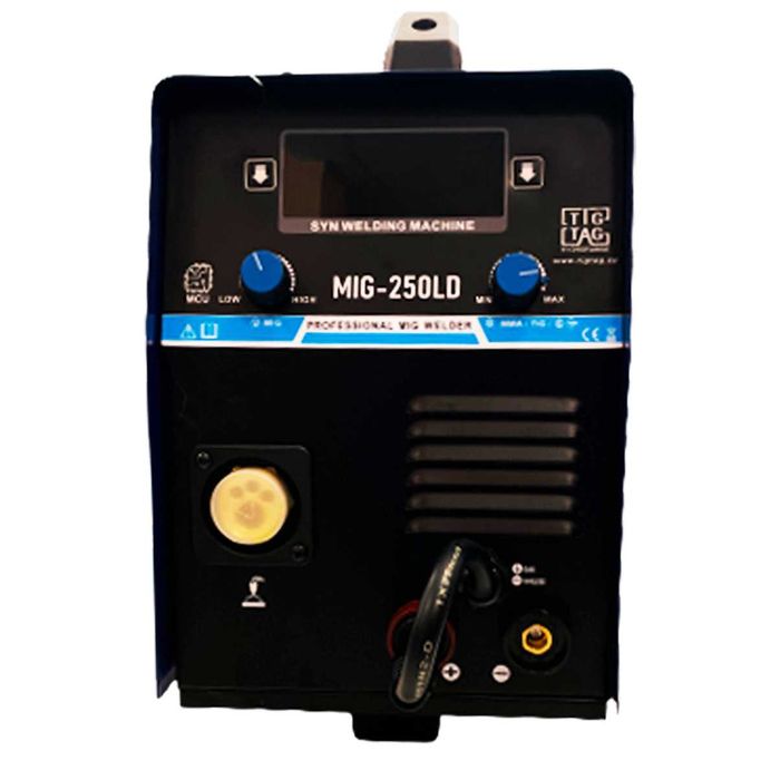 Телоподаващ синергичен апарат MIG250LD с количка комплект пълен