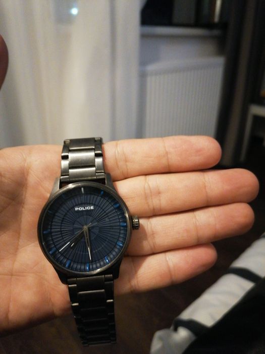 Ceas Police albastru