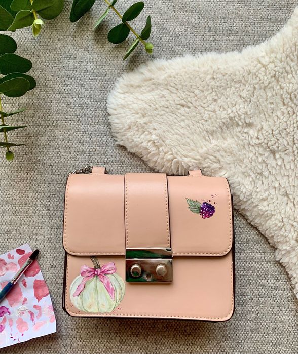 Ръчно рисувана чанта