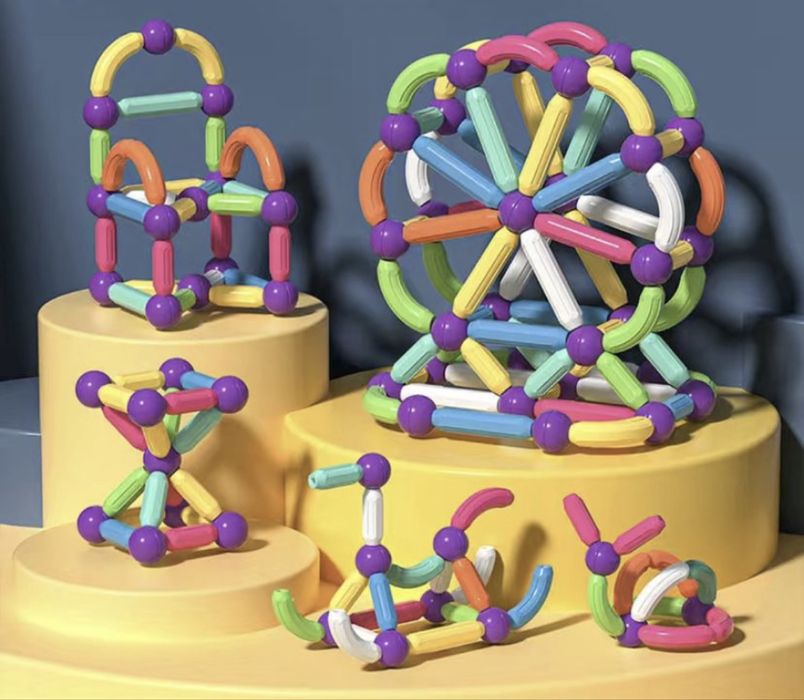 Магнитный конструктор ЗД (новый)