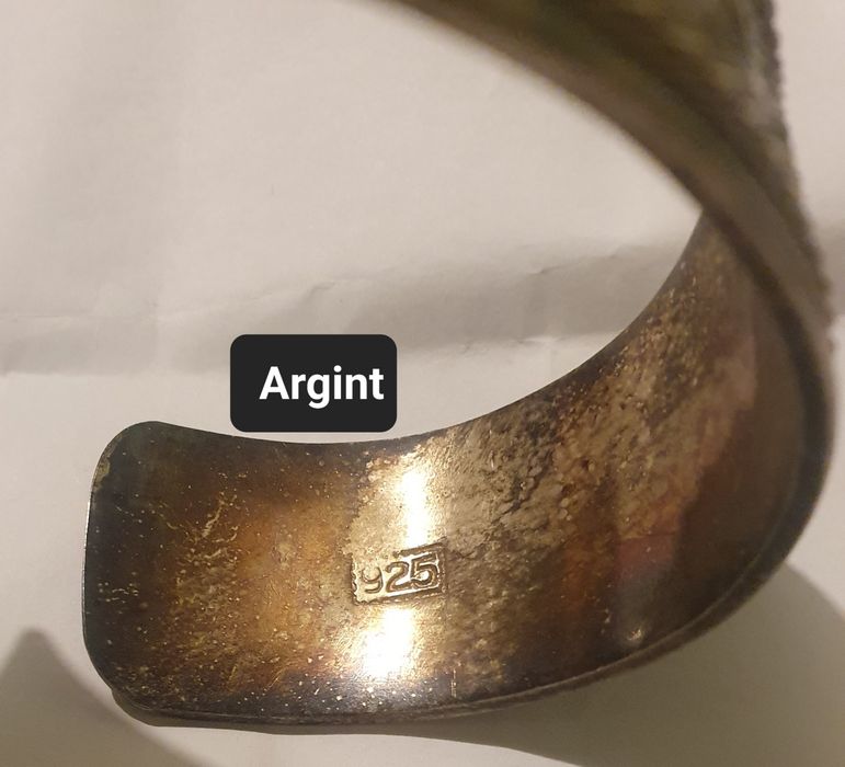 Bratara masiva argint
