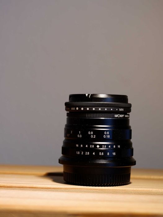 7Artisans 25mm F/1.8 MFT Обектив с Vario ND и Black Mist филтри