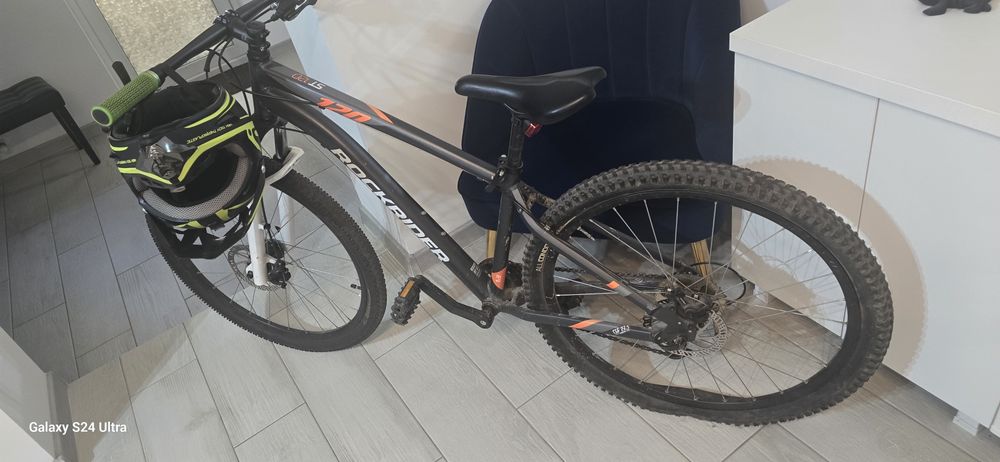 Bicicleta Rockrider St120 + casca