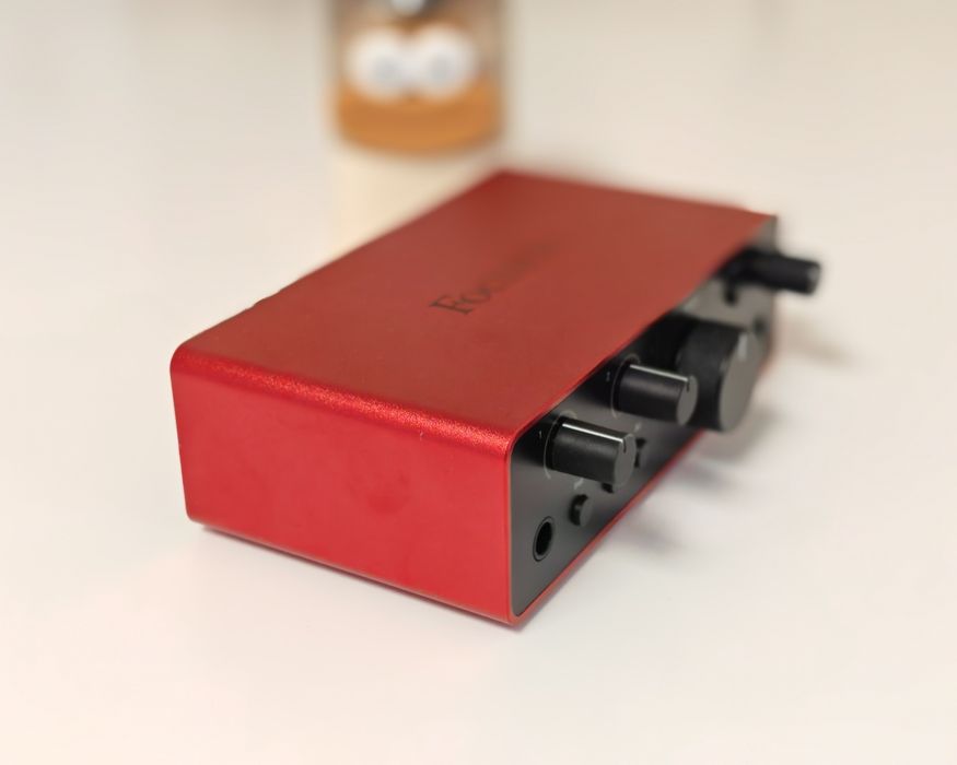 Focusrite Scarlett Solo Gen 4 – ca nou, 2023