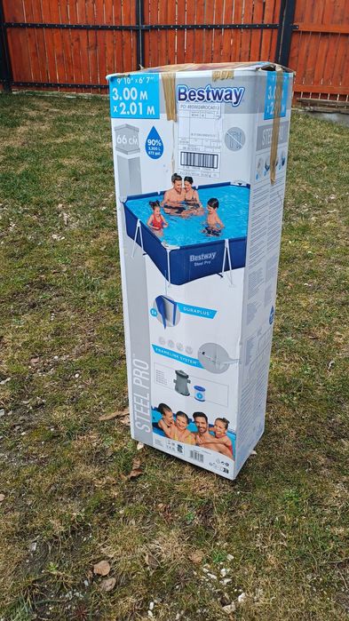 Piscina 3x2 cu pompa si toate accesoriile