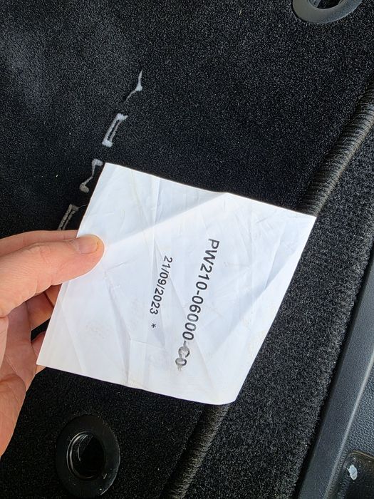 Коврики (полики) Camry 70