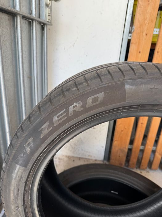 4 бр.летни гуми Pirelli ZERO PZ 5 :2 бр. 255/45/20;2 бр. 285/40/20 DOT 2124