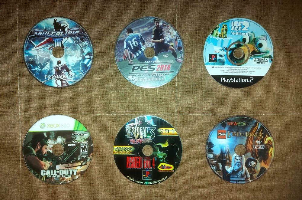 Продам комплектующие для xbox 360/ps2/ps3