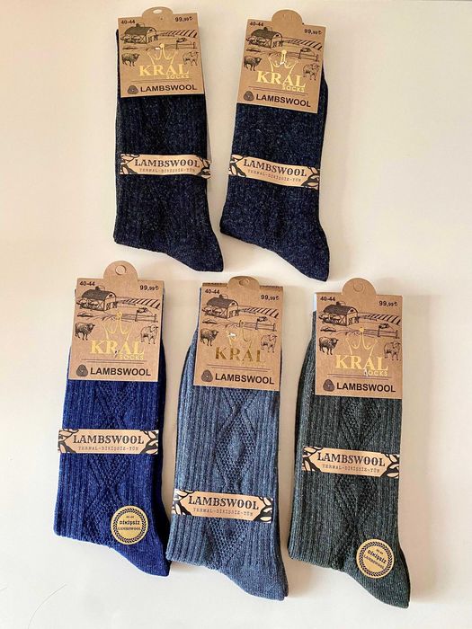 Sosete de iarna femei / barbati 36-40 / 40-44 din lana ciorapi