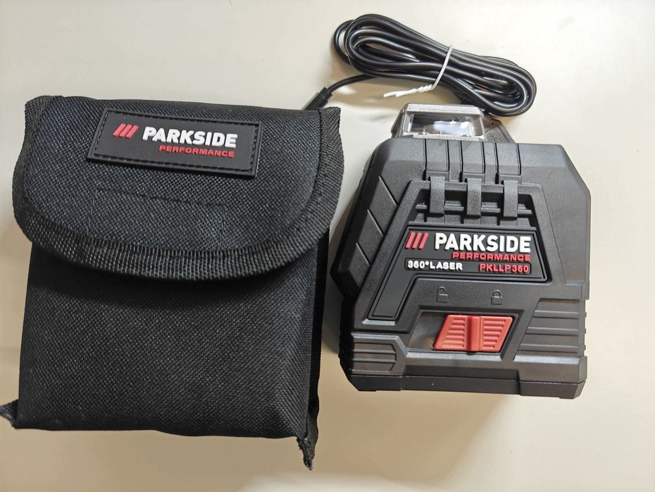 Nivela laser cu linii incrucisate PARKSIDE performance PKLLP 360 B3