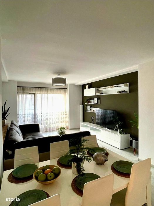 2 camere NORD , mobilat / utilat / PARCARE , Amplasament DEOSEBIT