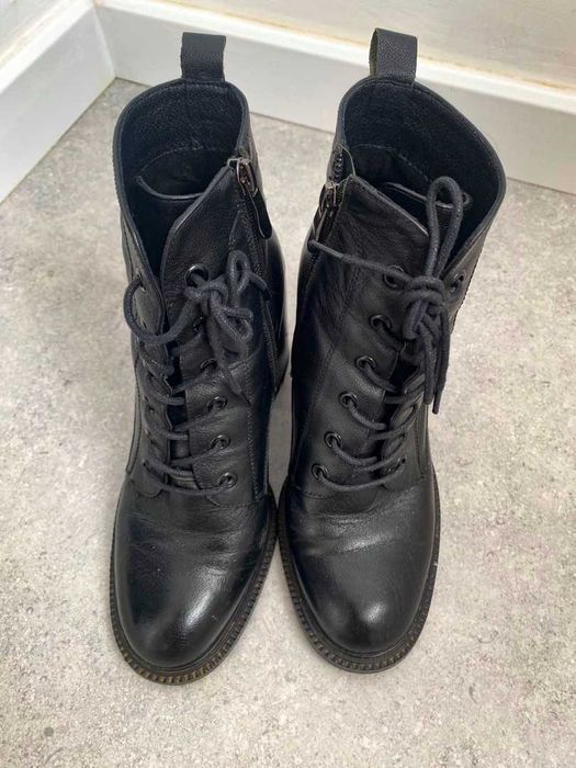 Черные ботинки 37 размер