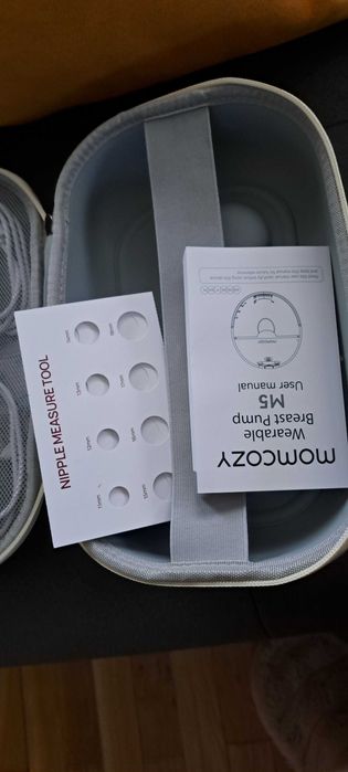 Двойна електрическа помпа за кърма Momcozy M5 +торбички за кърма