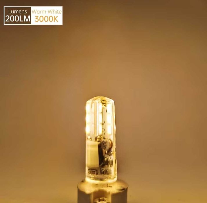 6 броя Led крушки G4 12V 1W