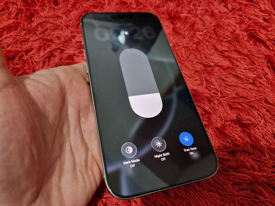 -Iphone 16Pro Max, ca Nou, 256Gb, 8Ram, Silver Titanium, ireprosabil,