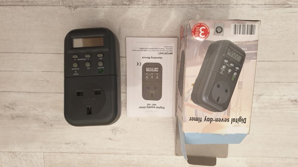 Timer / Cronometru digital de 7 zile Priza Reglabila