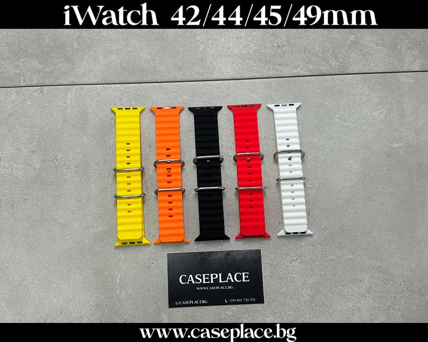 Milanese / Силиконова каишка за Apple Watch iWatch 49mm 46mm 45mm 44mm 42mm 41mm 40mm 38mm