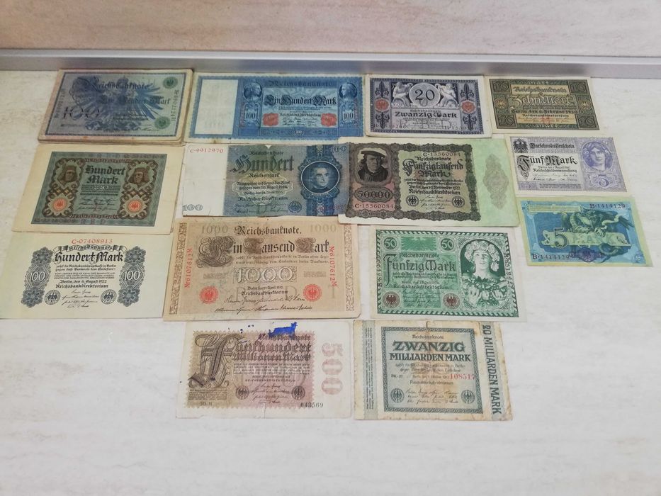 Стари банкноти 1908г-1923г
