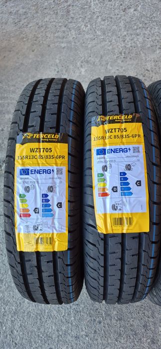4 anvelope vara noi Tercelo 155/13C,dot 2025.Pretul este pe bucata.