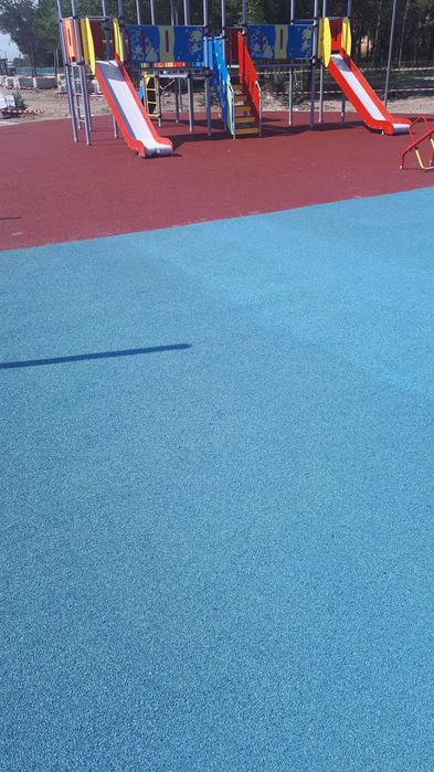 Резиновое покрытие - тартановое покрытие . от 7600