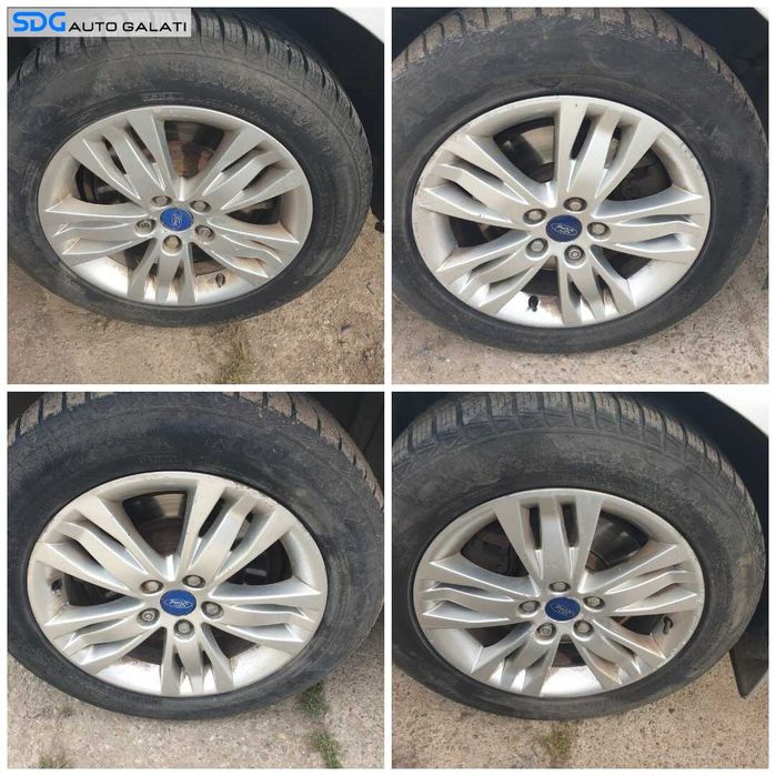 Set 4 Jante Janta Roata Roti Aliaj 5x108 CB 63.4 215 55 16 R16 Iarna dot 2024 Jaguar F Pace 2015 - 2018 [Q5558]
