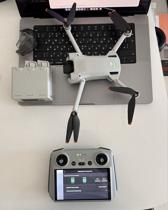 DJI Mini 3 Pro + DJI RC + Fly More Kit Plus / 3 аккумулятора