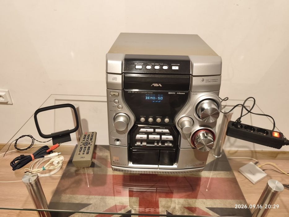 Mini sistem AIWA JAX-N1 + accesorii