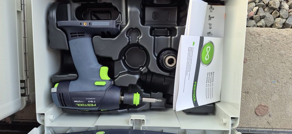Festool autofiletanta, geanta systainer