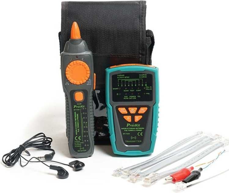 Pro'sKit MT-7029N Тестер телекоммуникационных сетей и линий PoE