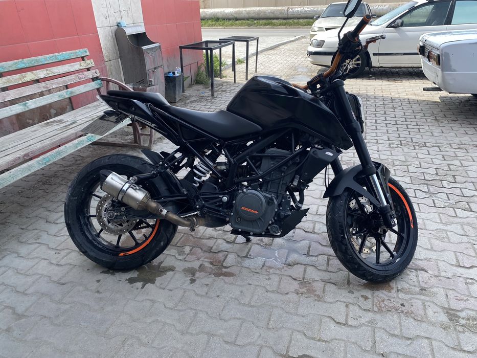 KTM Duke 250 черный
