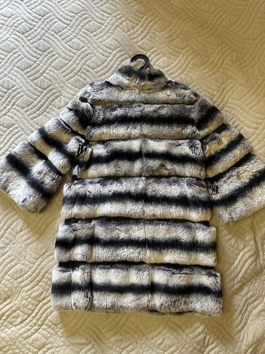 Женская шуба рекс