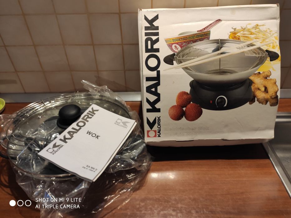 Vand tigaie electrica wok NOUA