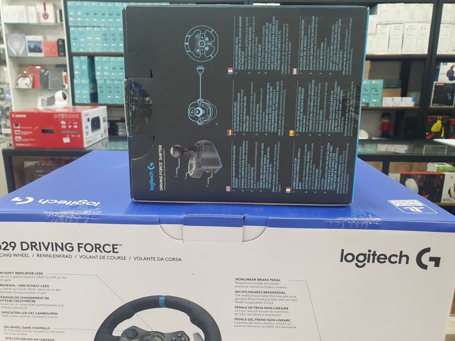 Logitech G29 + педали + шифтер