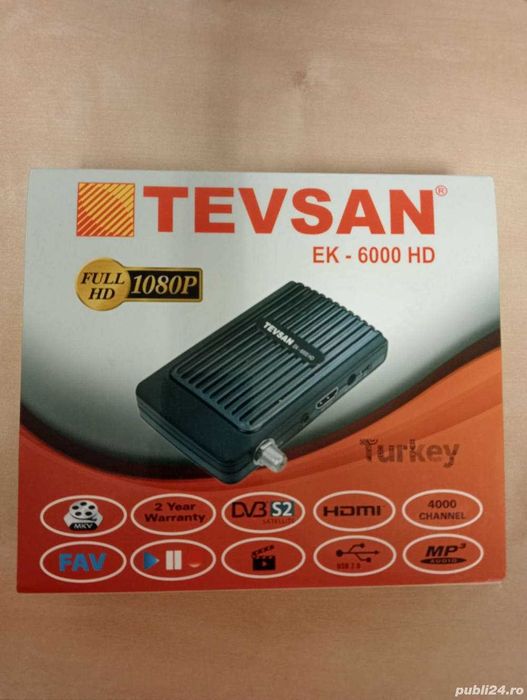 RECEIVER- Tevsan EK 6000 HD Mini Digital