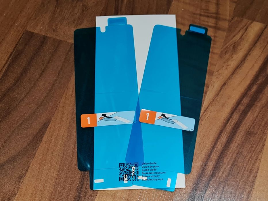 Folie silicon full cover originala Samsung Galaxy Z Fold 4 Fold 5 2buc