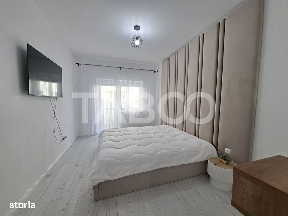 Apartament modern de inchiriat 2 camere balcon Mandra Sibiu