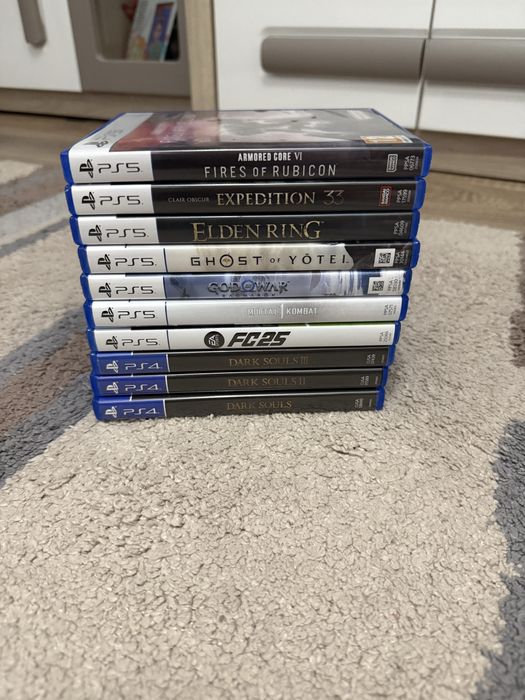 consola ps5 cu jocuri