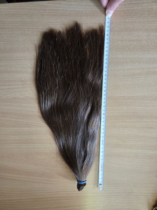 Vând păr  șaten natural