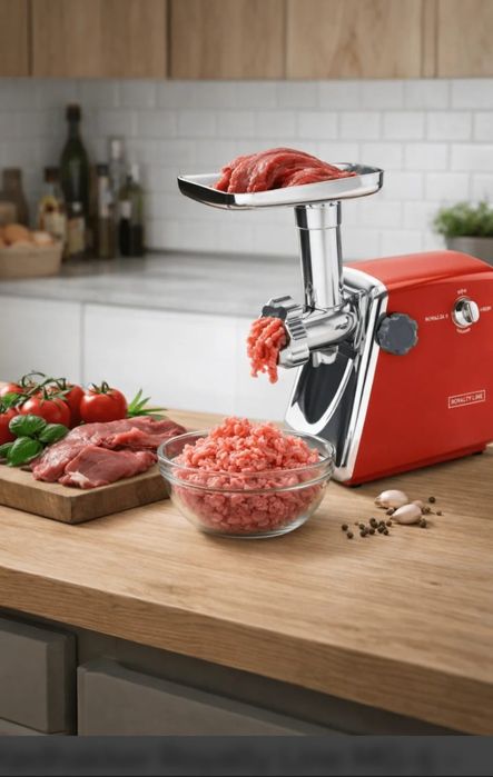 Mașină de Tocat Carne Royalty Line 500W – Electrică, Nouă