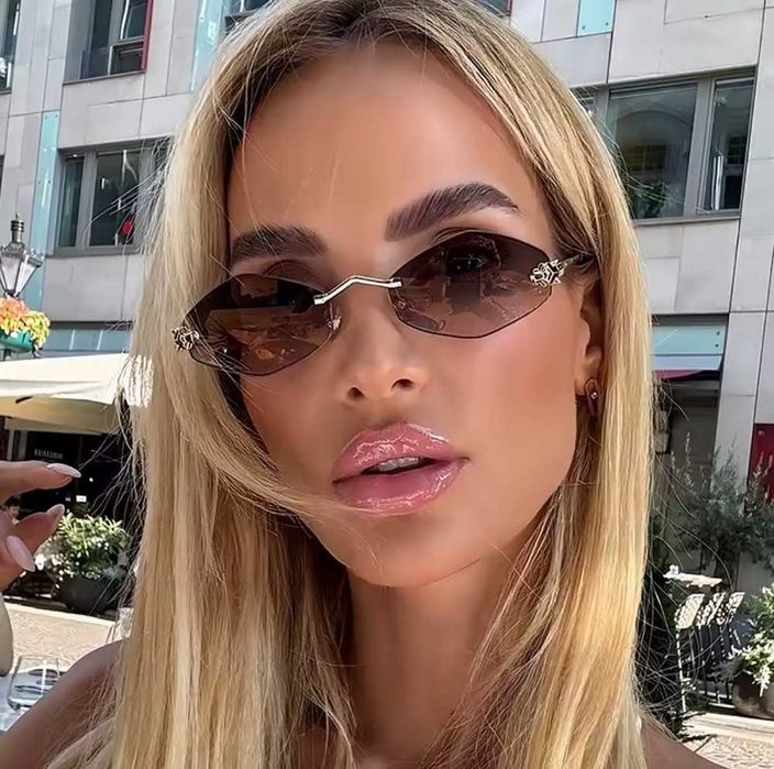 Дамски слънчеви очила NL Brown,модел на Cartie