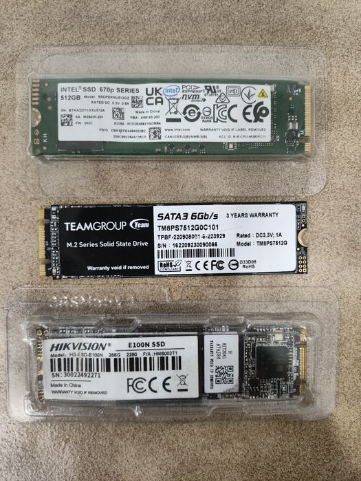 Продам SSD диски.