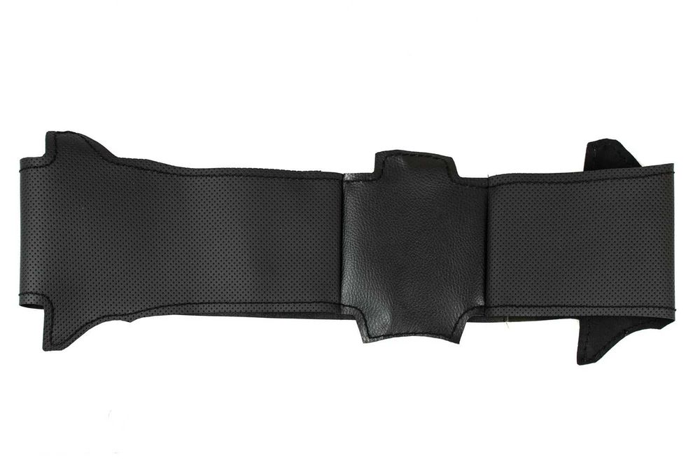 Husa volan piele negru 38 cm. pentru Mercedes-Benz C-class W203