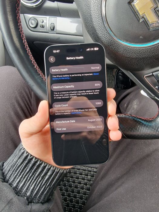 Iphone 15 pro, LL/A ideal holatda