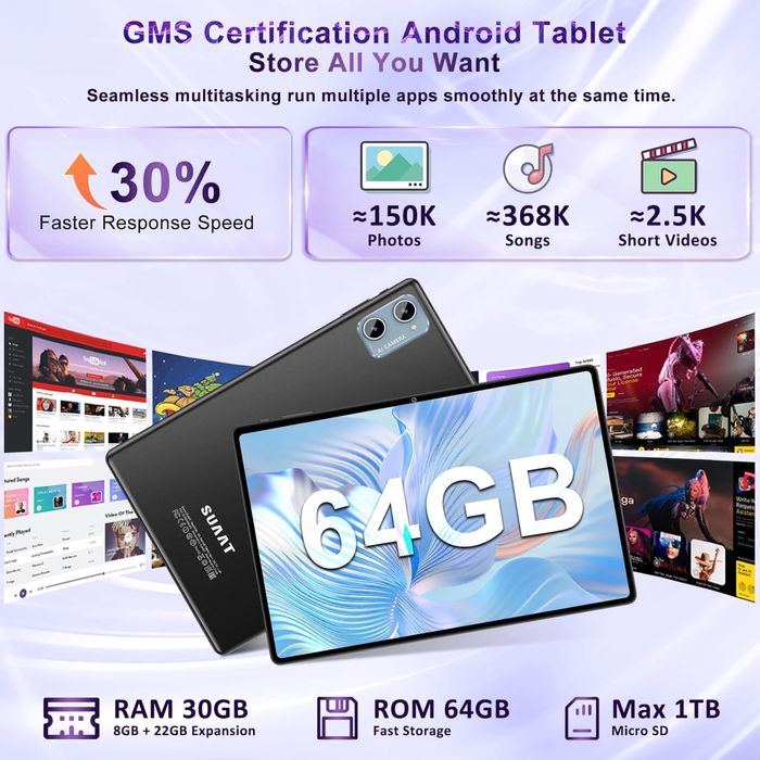 Tableta SUAAT S3 64GB WiFi NOU SIGILAT ! 10,1” inch Octa Core