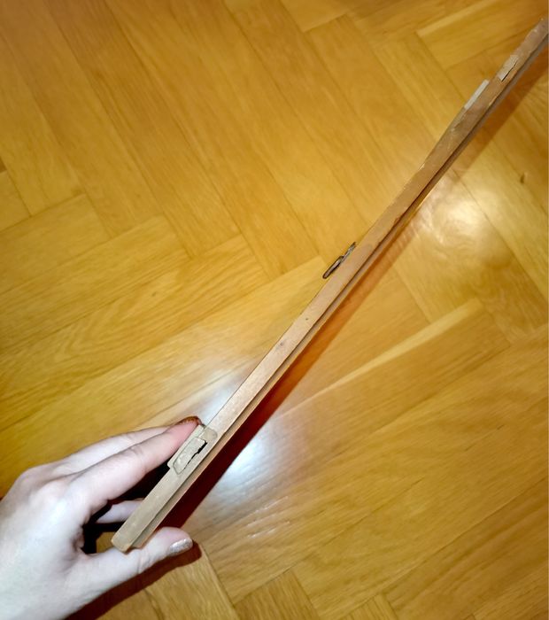 Антикварна картина дървена интарзия на Луис Армстронг ръчна изработка