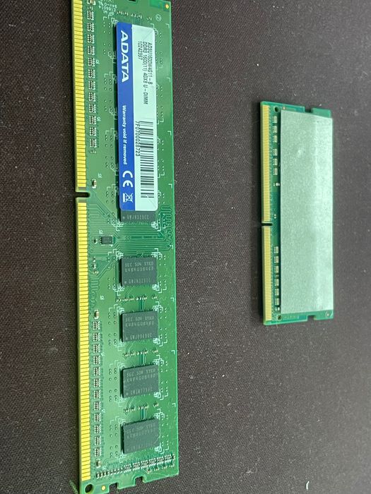Ram памет DDR4 2x8gb и Ram памет DDR3 2x4gb