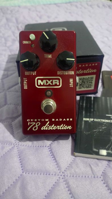 Ефект за китара - MXR Custom Badass 78 Distortion