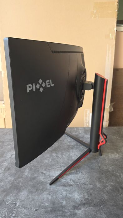 Монитор Pixel 34' 180hz 3440x1440. В идеальном состоянии . Коробка док