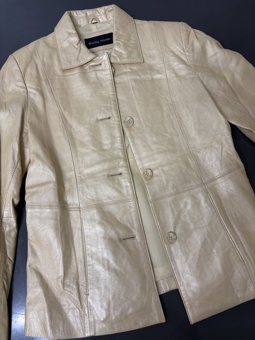 Кожаный жакет XS-S