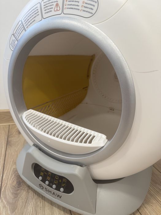 Litiera automata smart SHAW- V 2 pentru pisici, auto - curatare, aplicatie mobila , capacitate 9 l